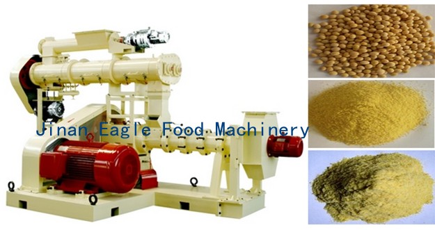 soy puff extruder