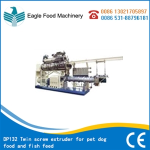 DP132 Twin screw extruder for pet dog food and fish feed